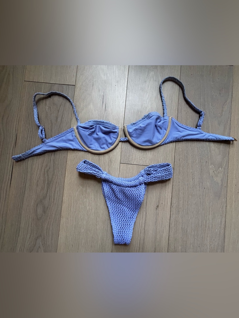 Montce Lavender Crochet Bikini Set - Picture 4 of 7